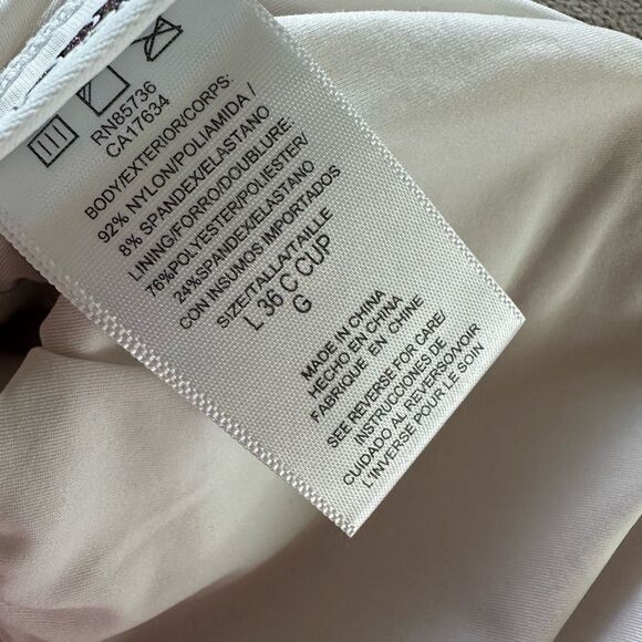 Coco Rave Multi Way Halter or Strapless Fringe One Piece Pink Gingham Swim Dress - Picture 4 of 6